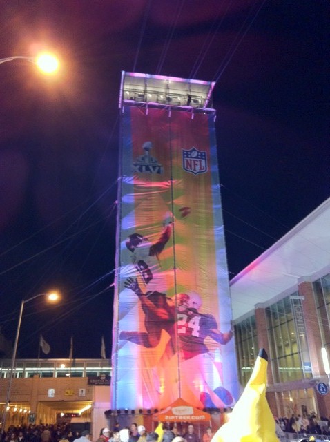 Indianapolis Super Bowl Zipline